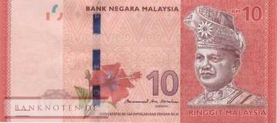 Malaysia - 10  Ringgit (#053b_UNC)