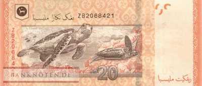 Malaysia - 20  Ringgit - Replacement (#054aR_UNC)