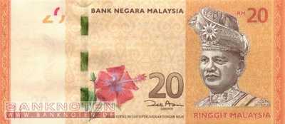 Malaysia - 20  Ringgit (#054a_UNC)