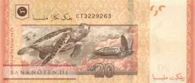 Malaysia - 20  Ringgit (#054c_UNC)
