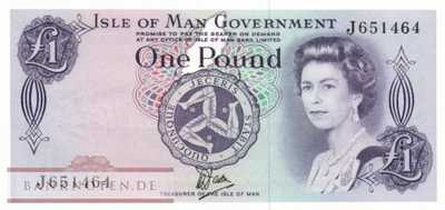 Isle of Man - 1  Pound (#034a_UNC)