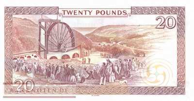 Isle of Man - 20  Pounds (#047a_UNC)