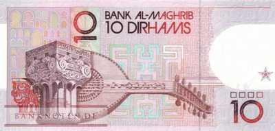 Morocco - 10  Dirhams (#063a_UNC)