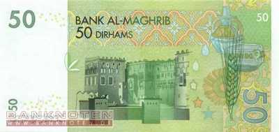 Marokko - 50  Dirhams (#069a-1_UNC)