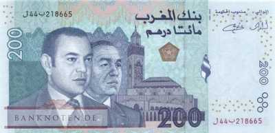 Marokko - 200  Dirhams (#071_UNC)