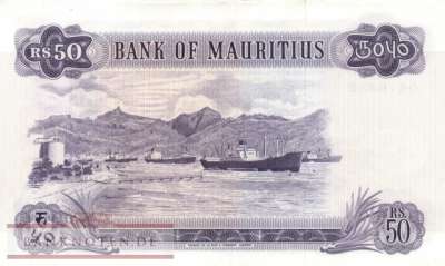 Mauritius - 50  Rupees (#033c_XF)