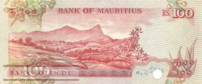 Mauritius - 100  Rupees (#038_XF)