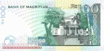 Mauritius - 100  Rupees (#044_UNC)