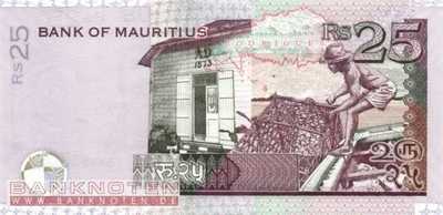 Mauritius - 25  Rupees (#049b_UNC)