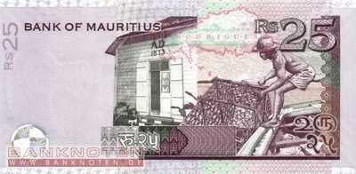 Mauritius - 25  Rupees (#049c_UNC)