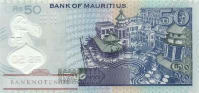 Mauritius - 50  Rupees - Polymer (#065b_UNC)