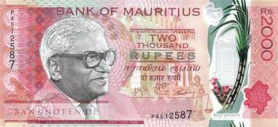 Mauritius - 2.000  Rupees (#067_UNC)