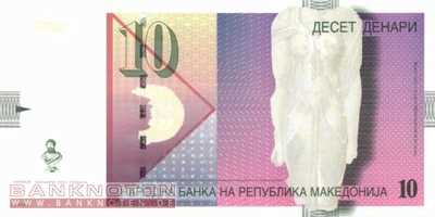 Mazedonien - 10  Denari (#014d_UNC)