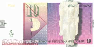 Macedonia - 10  Denari (#014h_UNC)