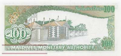 Malediven - 100  Rufiyaa (#014a_UNC)