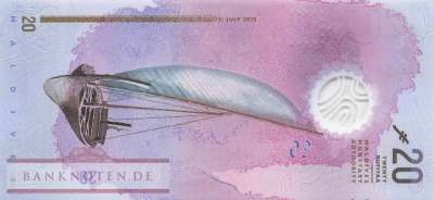 Malediven - 20  Rufiyaa (#034_UNC)