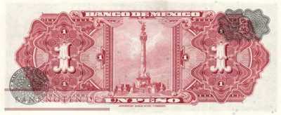 Mexico - 1  Peso (#059i-BCW_UNC)