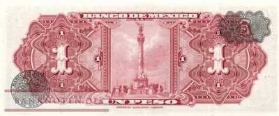 Mexico - 1  Peso (#059j-BDA_UNC)