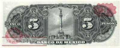 Mexico - 5  Pesos (#060j-BGP_UNC)