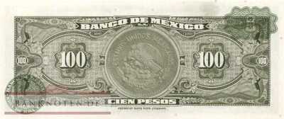 Mexico - 100  Pesos (#061h-BTJ_UNC)