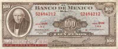 Mexico - 100  Pesos (#061h_F)