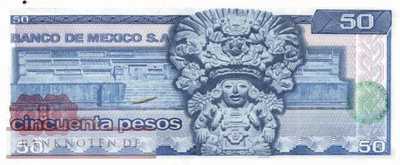Mexico - 50  Pesos (#065a-AY_UNC)