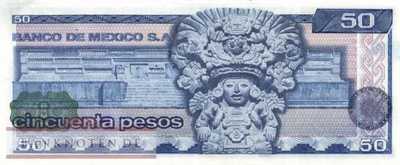 Mexico - 50  Pesos (#065b-EH_UNC)