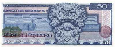 Mexico - 50  Pesos (#065c-EX_UNC)