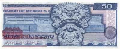 Mexico - 50  Pesos (#067a-FM_UNC)