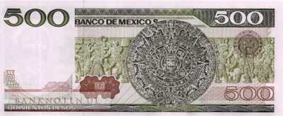 Mexico - 500  Pesos (#069-A_UNC)