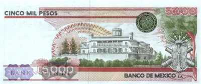 Mexico - 5.000  Pesos (#071-A_UNC)