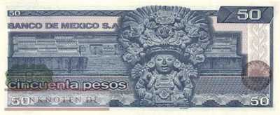 Mexico - 50  Pesos (#073-HJ_UNC)