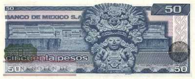 Mexico - 50  Pesos (#073-JV_UNC)
