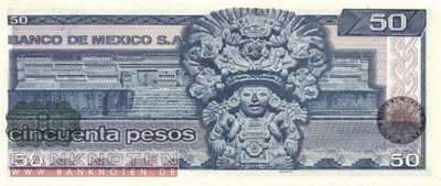 Mexico - 50  Pesos (#073-JY_UNC)