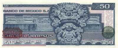 Mexico - 50  Pesos (#073-LL_UNC)