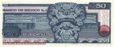 Mexico - 50  Pesos (#073-LN_UNC)