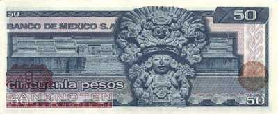 Mexico - 50  Pesos (#073-LS_UNC)