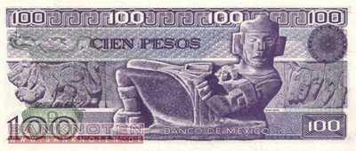 Mexico - 100 Pesos (#074c-UT_UNC)