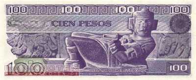 Mexico - 100  Pesos (#074c-VA_UNC)