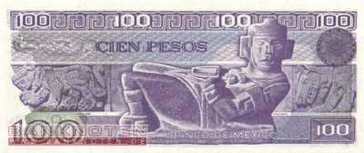 Mexico - 100 Pesos (#074c-VG_UNC)