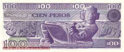 Mexico - 100  Pesos (#074c-VH_UNC)
