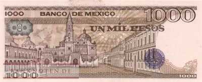 Mexico - 1.000  Pesos (#080a-TV_UNC)