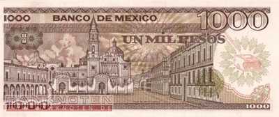 Mexico - 1.000  Pesos (#085-YB_UNC)