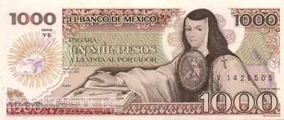 Mexico - 1.000  Pesos (#085-YE_UNC)