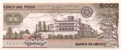 Mexico - 5.000  Pesos (#088c-KN_UNC)