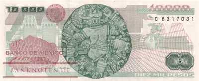 Mexico - 10.000  Pesos (#090c-PH_UNC)