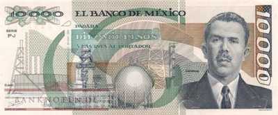 Mexico - 10.000  Pesos (#090c-PJ_UNC)