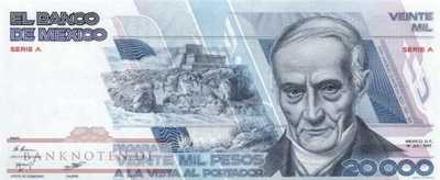 Mexico - 20.000  Pesos (#091a-A_UNC)