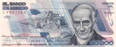 Mexico - 20.000  Pesos (#092b-DS_UNC)