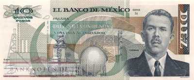 Mexico - 10  Nuevos Pesos (#095-N_UNC)